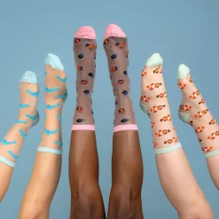 Coucou Suzette Dolphin Sheer Socks* Sheer Socks