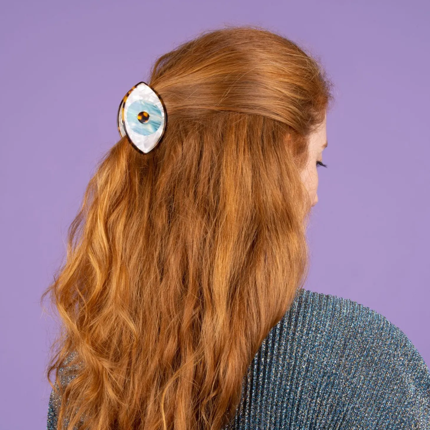 Coucou Suzette Eye Hair Claw - Blue* Hair Claws