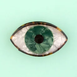 Coucou Suzette Eye Hair Claw - Green* Hair Claws