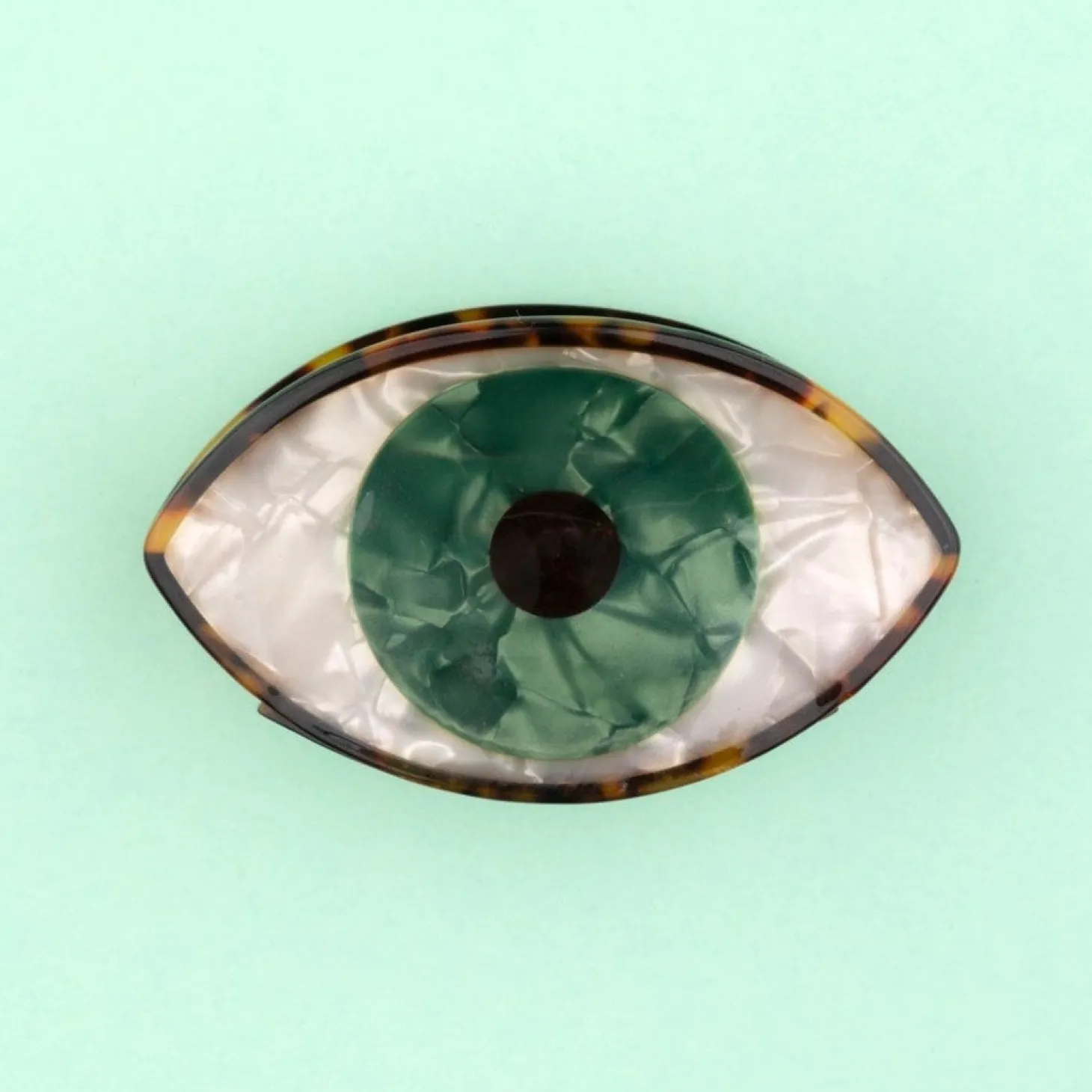 Coucou Suzette Eye Hair Claw - Green* Hair Claws