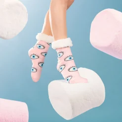 Coucou Suzette Eye Slipper Socks* Slippers And Fuzzy Socks
