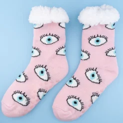 Coucou Suzette Eye Slipper Socks* Slippers And Fuzzy Socks