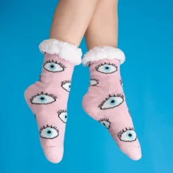 Coucou Suzette Eye Slipper Socks* Slippers And Fuzzy Socks