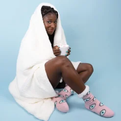 Coucou Suzette Eye Slipper Socks* Slippers And Fuzzy Socks