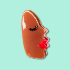 Coucou Suzette Face Hair Claw - Black* Hair Claws