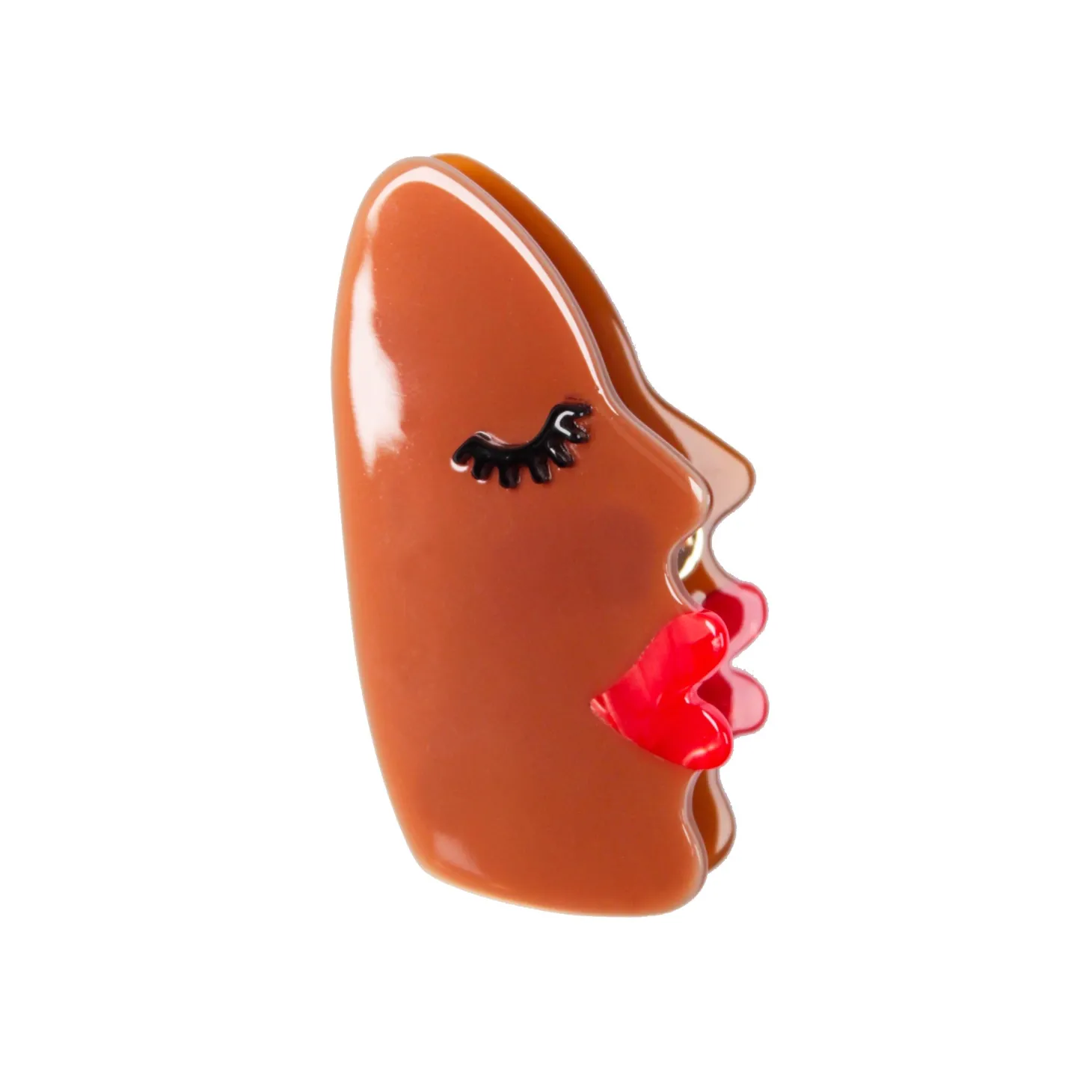 Coucou Suzette Face Hair Claw - Black* Hair Claws