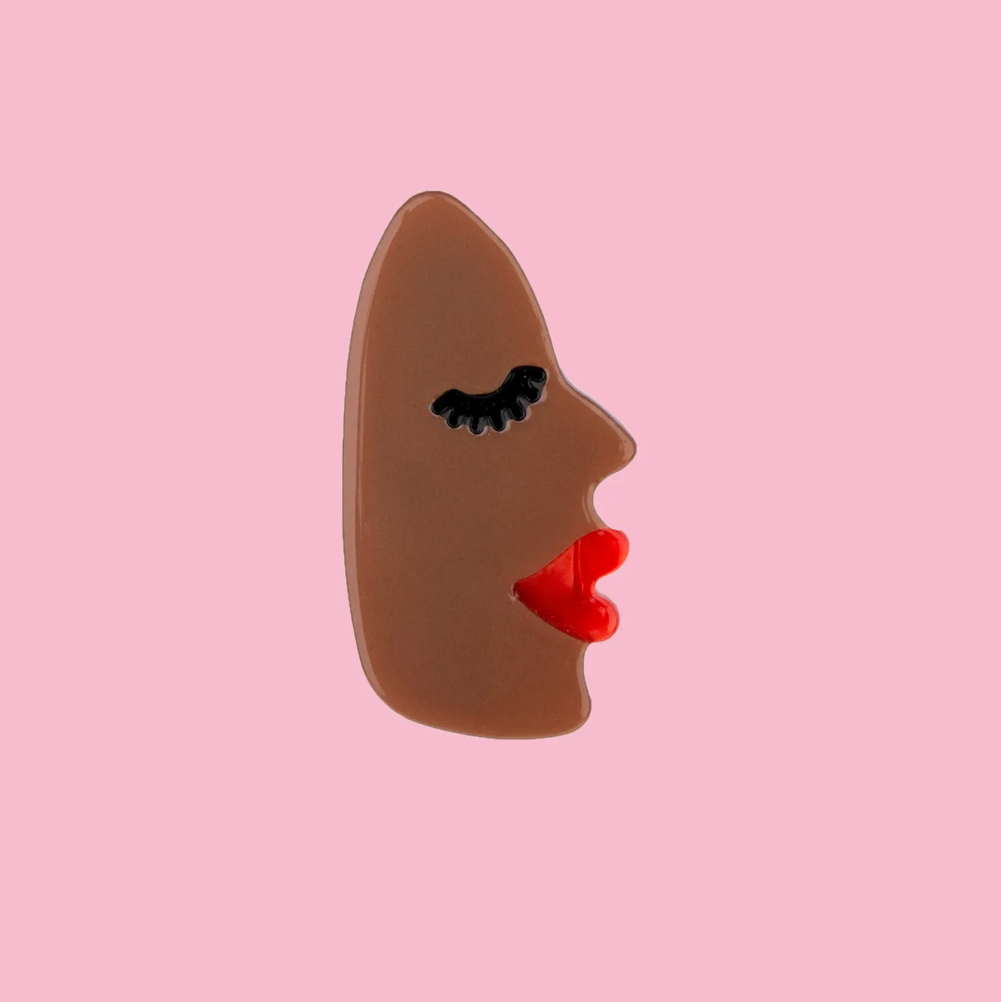 Coucou Suzette Face Hair Clip - Black* Hair Clips