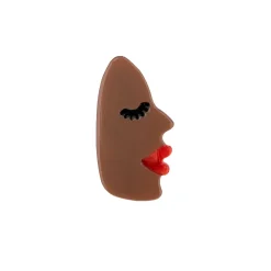 Coucou Suzette Face Hair Clip - Black* Hair Clips