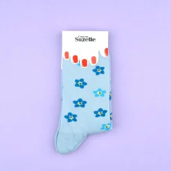 Coucou Suzette Forget Me Not Socks* Cotton Socks