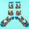 Coucou Suzette German Shepherd Sheer Socks* Sheer Socks