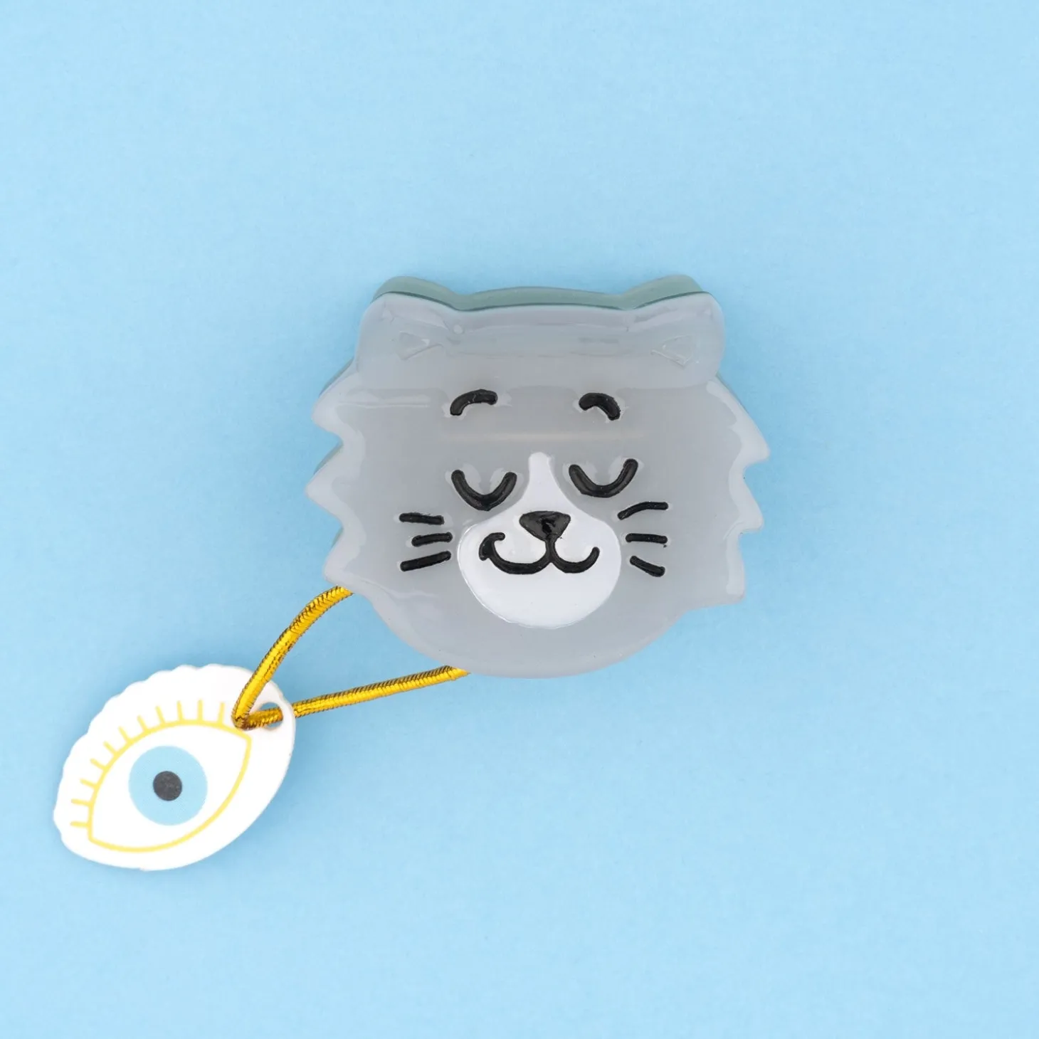 Coucou Suzette Grey Cat Mini Hair Claw* Mini Hair Claws