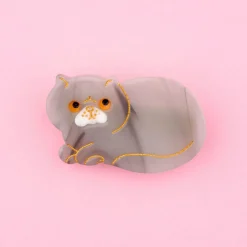 Coucou Suzette Grey Exotic Shorthair Cat Hair Clip* Hair Clips