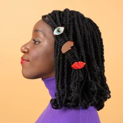 Coucou Suzette Hand Hair Clip - Black* Hair Clips