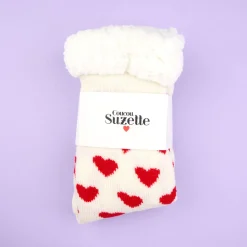 Coucou Suzette Heart Slipper Socks* Slippers And Fuzzy Socks