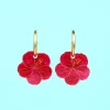 Coucou Suzette Hibiscus Earrings* Jewelry