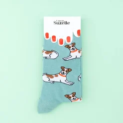 Coucou Suzette Jack Russel Socks* Cotton Socks