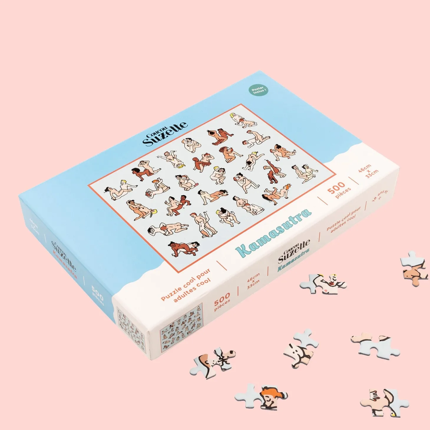 Coucou Suzette Kamasutra Jigsaw Puzzle* Stationery