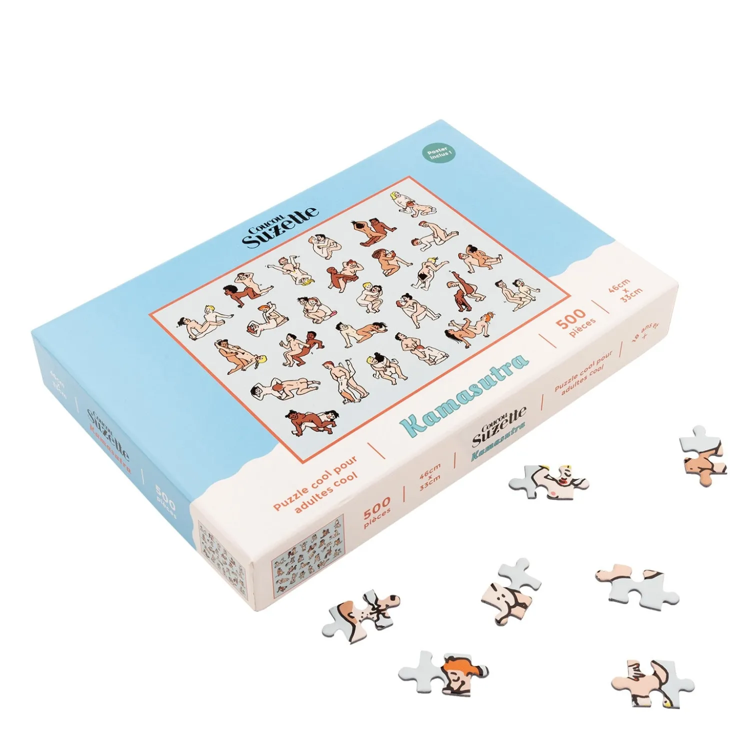 Coucou Suzette Kamasutra Jigsaw Puzzle* Stationery
