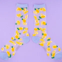Coucou Suzette Lemon Sheer Socks* Sheer Socks