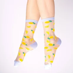 Coucou Suzette Lemon Sheer Socks* Sheer Socks