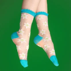 Coucou Suzette Lilium Sheer Socks* Sheer Socks