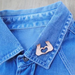 Coucou Suzette Love Pin - White* Pins
