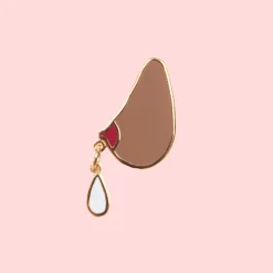 Coucou Suzette Milk Pin - Black* Pins