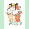 Coucou Suzette Moms Art Print - A3 Risograph* Stationery