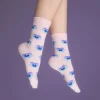 Coucou Suzette Pansy Socks* Cotton Socks
