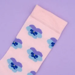 Coucou Suzette Pansy Socks* Cotton Socks
