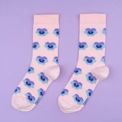 Coucou Suzette Pansy Socks* Cotton Socks
