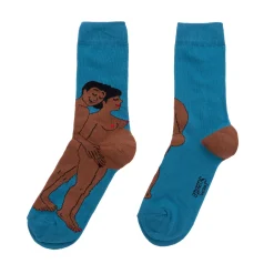 Coucou Suzette Parents Socks - Black Mom And Dad* Cotton Socks