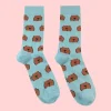 Coucou Suzette Pee-Pee Socks - Black* Cotton Socks
