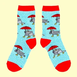 Coucou Suzette Pigeons Umbrella Socks - Kids* Kids Socks