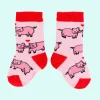 Coucou Suzette Pigs In Love Socks - Kids* Kids Socks