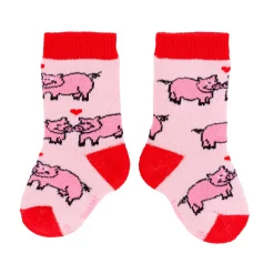 Coucou Suzette Pigs In Love Socks - Kids* Kids Socks