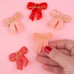 Coucou Suzette Pink Bow Hair Clip* Hair Clips