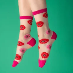 Coucou Suzette Poppy Sheer Socks* Sheer Socks