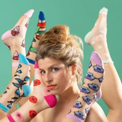 Coucou Suzette Poppy Sheer Socks* Sheer Socks