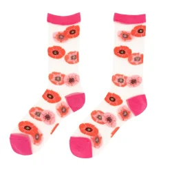 Coucou Suzette Poppy Sheer Socks* Sheer Socks