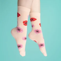 Coucou Suzette Poppy Socks* Cotton Socks