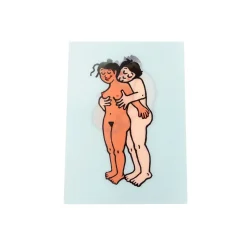 Coucou Suzette Pregnancy Postcard - Black Mom Black Dad* Stationery