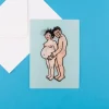 Coucou Suzette Pregnancy Postcard - White Mom And Dad* Stationery