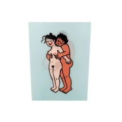 Coucou Suzette Pregnancy Postcard - White Mom Black Dad* Stationery