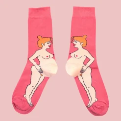 Coucou Suzette Pregnant Woman Socks - Redhead* Cotton Socks
