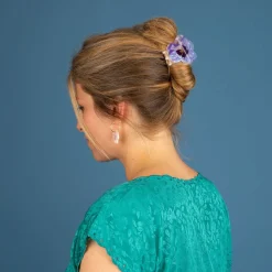Coucou Suzette Purple Pansy Hair Claw* Hair Claws