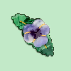 Coucou Suzette Purple Pansy Hair Clip* Hair Clips