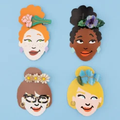 Coucou Suzette Purple Pansy Hair Clip* Hair Clips