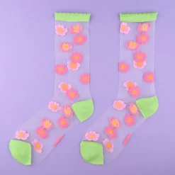 Coucou Suzette Sakura Sheer Socks* Sheer Socks