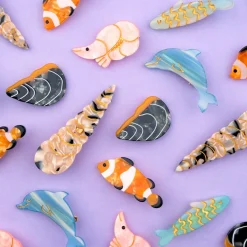 Coucou Suzette Sardines Hair Clip Set* Hair Clips